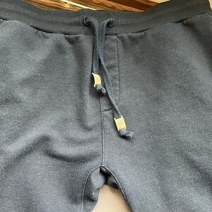 tentree Black Joggers with Drawstring